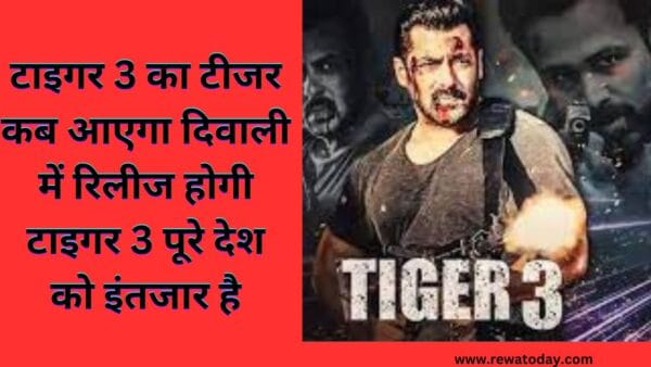 टाइगर 3 का टीजर कब आएगा दिवाली में रिलीज होगी टाइगर 3 पूरे देश को इंतजार है