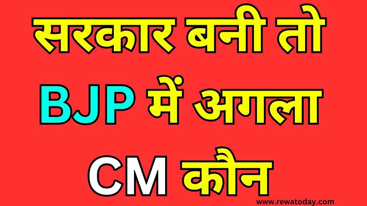 सरकार बनी तो BJP में अगला CM कौन