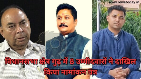 Five candidates filed nomination papers in Rewa on October 27.