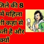 From where can there be female candidates in 8 seats of Rewa district and why?