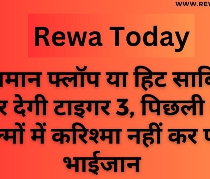 सलमान फ्लॉप या हिट साबित कर देगी टाइगर 3, पिछली 6 फिल्मों में करिश्मा नहीं कर पाए भाईजान