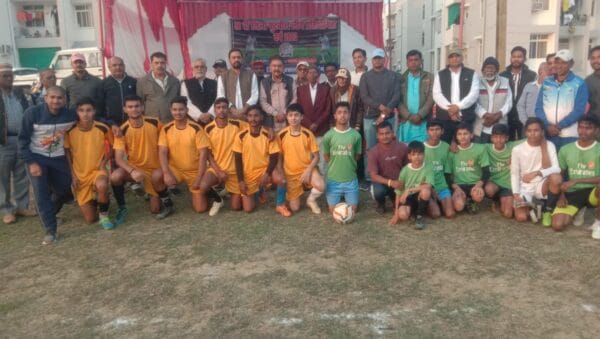 36th District Football League competition started at SF ground in Rewa