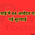 जन सुनवाई में 44 आवेदन पत्रों में की गई सुनवाई