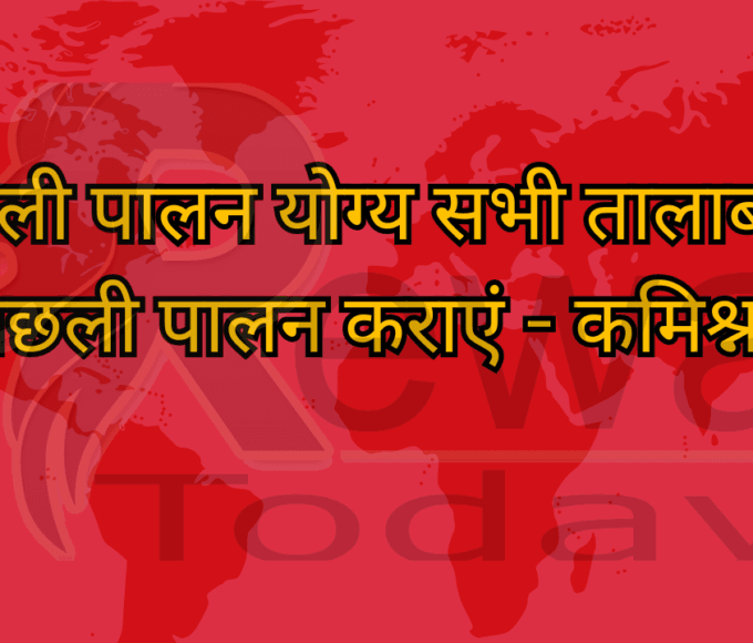 मछली पालन योग्य सभी तालाबों में मछली पालन कराएं - कमिश्नर