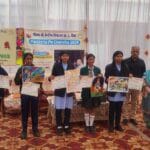 More than 100 children gathered in KV No.1 Rewa to discuss the exam.