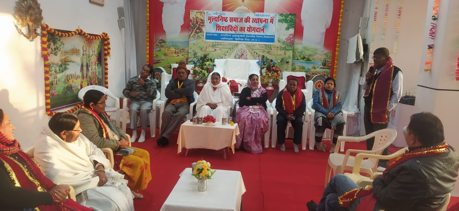 Knowledge is that which creates divinity in humans. Dr Major Vibha Srivastava