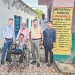 Differently Abled Voters Cast Their Votes
