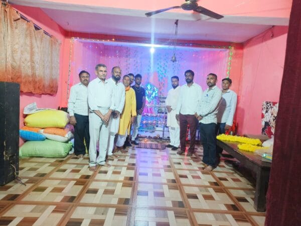 Cultural program in Navegaon on the occasion of Navratri festival