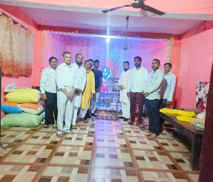 Cultural program in Navegaon on the occasion of Navratri festival