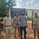 Murder convict came out on parole, arrested with pistol and intoxicating syrup