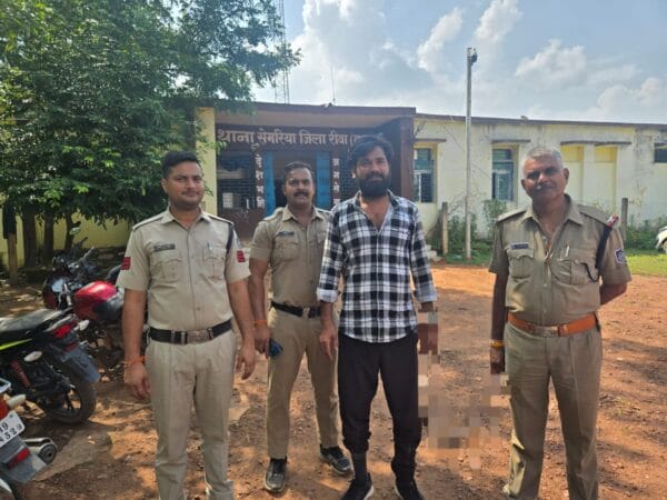 Murder convict came out on parole, arrested with pistol and intoxicating syrup