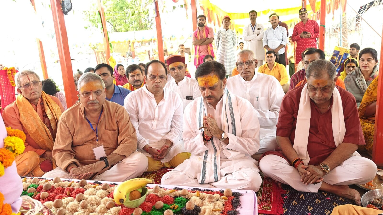 उप मुख्यमंत्री ने श्रीराम जानकी मंदिर पहुंचकर पूजा अर्चना