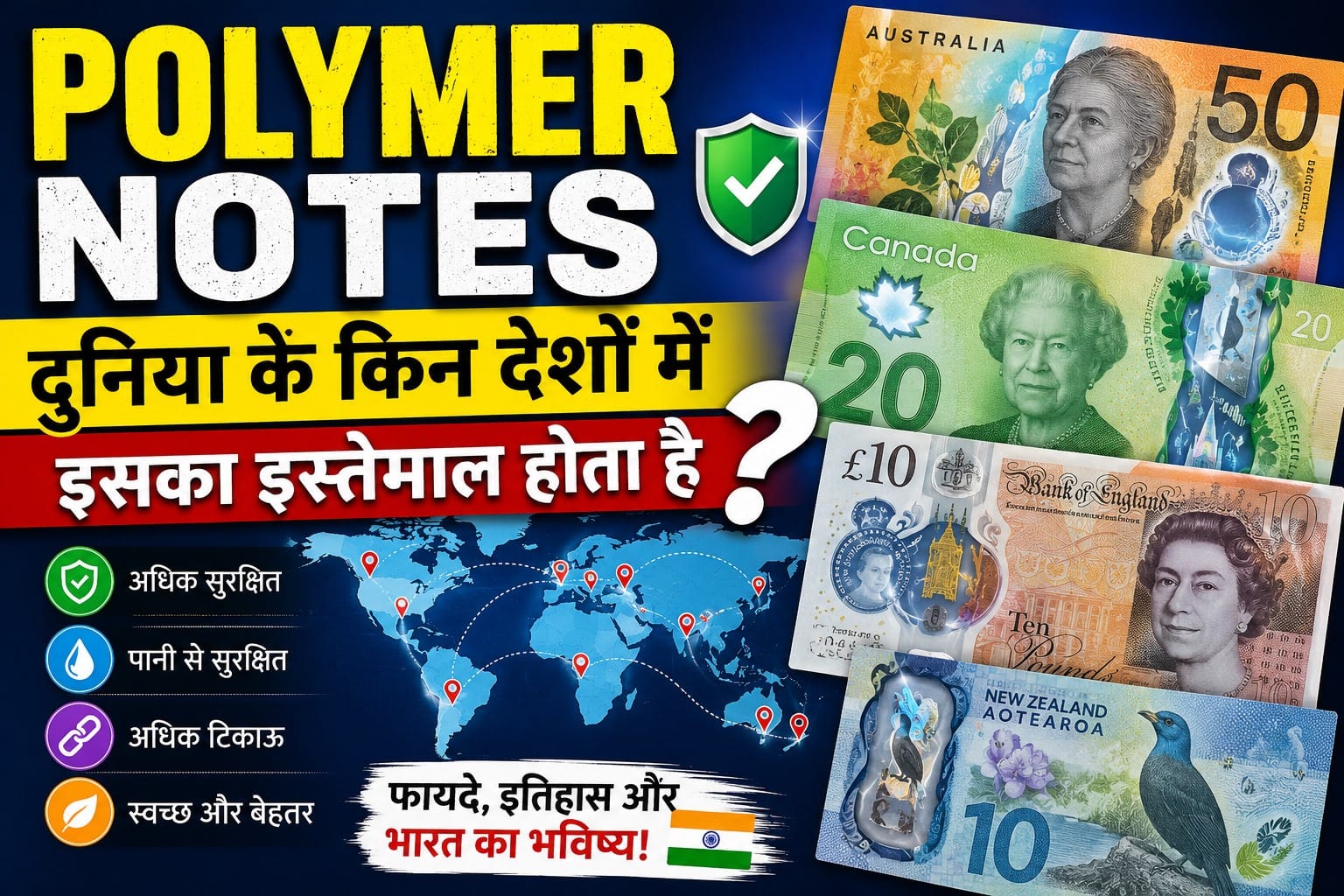 Polymer Notes: दुनिया के किन देशों में होता है उपयोग