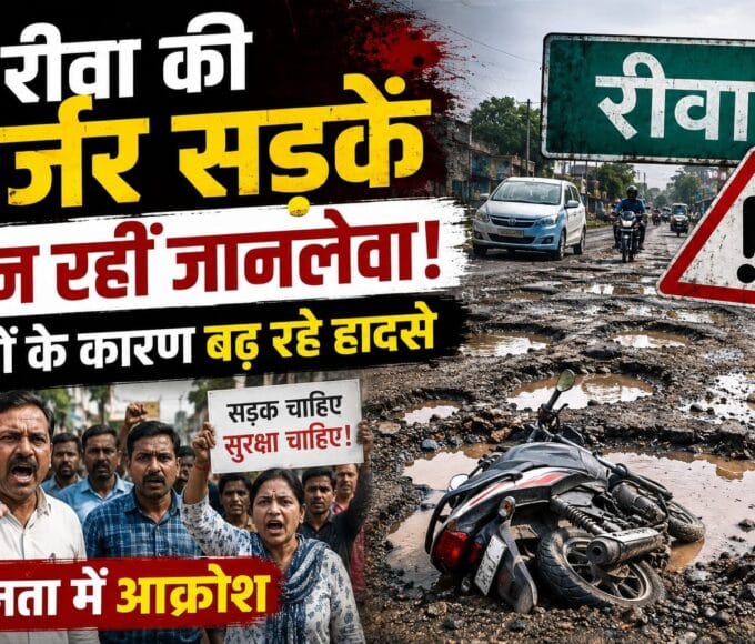 jarjar sadak ke karan ho rahe hadse