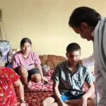 उप मुख्यमंत्री ने सड़क दुर्घटना में घायल नैतिक की कुशलता ली