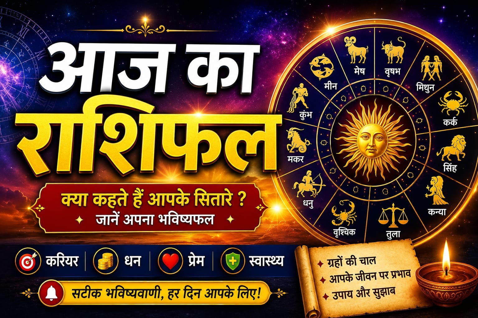 आज का राशिफल