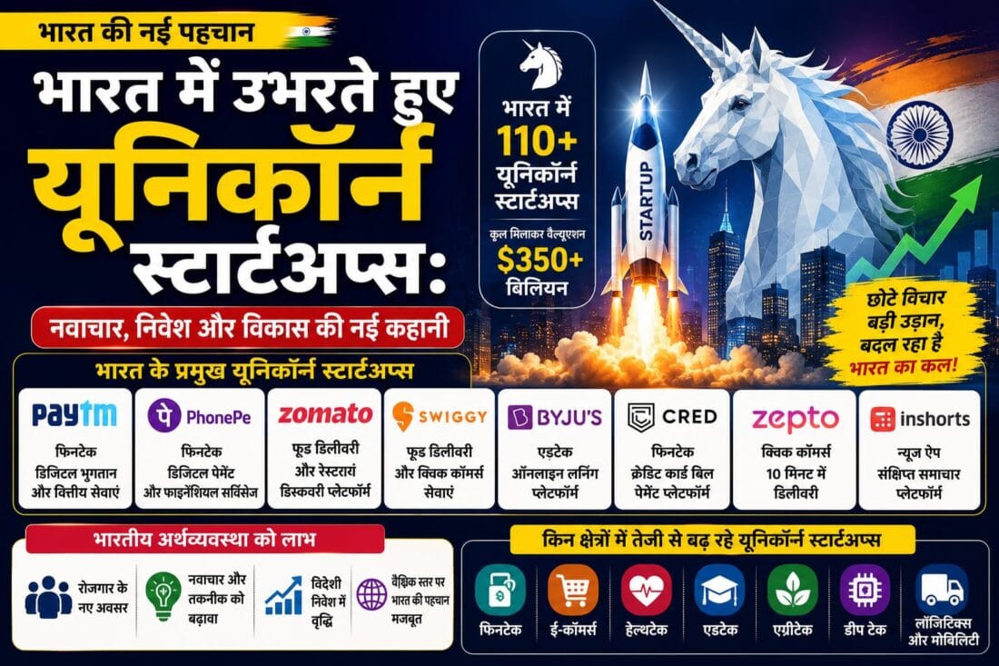 Emerging Unicorn Startups in India: