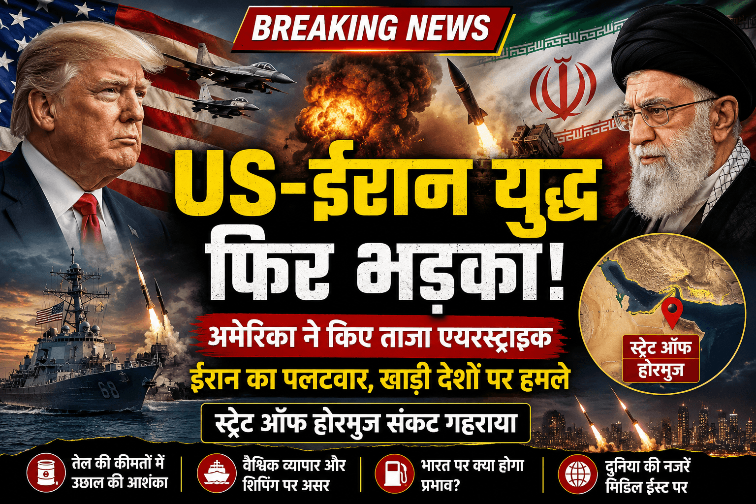 US-Iran War Escalates Again